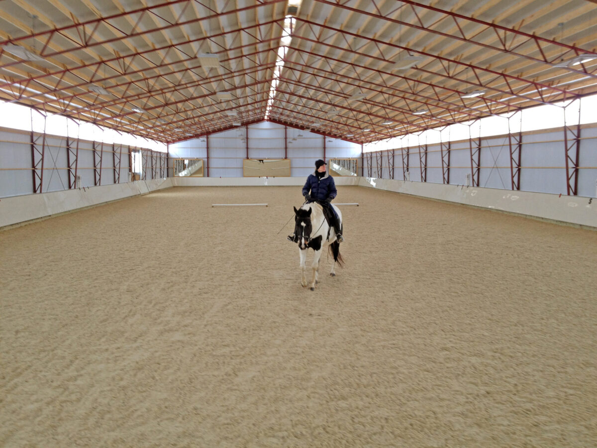 Equestrian building